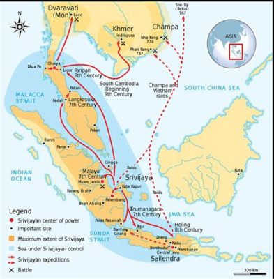 Srivijaya Empire: Maritime Expansion and Flourishing Trade Hub in 7th Century Malaysia